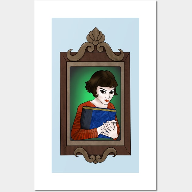 Amelie Poulain Wall Art by Andromedeus